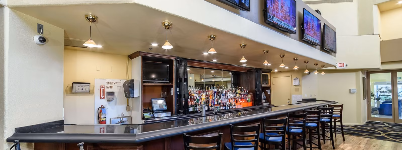 Pegasus Bar & Grill bar counter